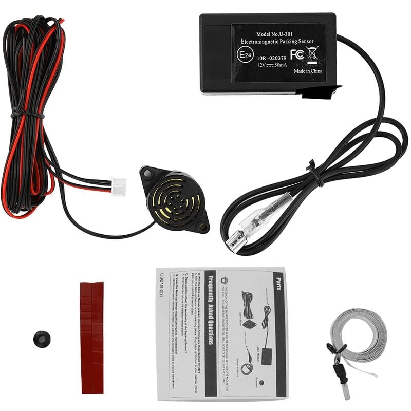 Jeffergarden - Capteur de stationnement Intelligent de Radar inverse de voiture d'induction électromagnétique U301