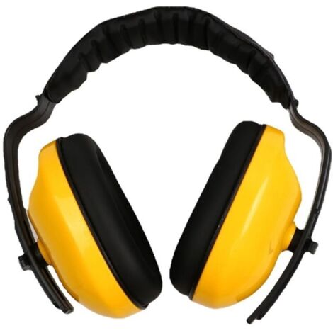 Jeffergarden Casque antibruit de sécurité 29 dB NRR, télescopique et réglable, en mousse synthétique.