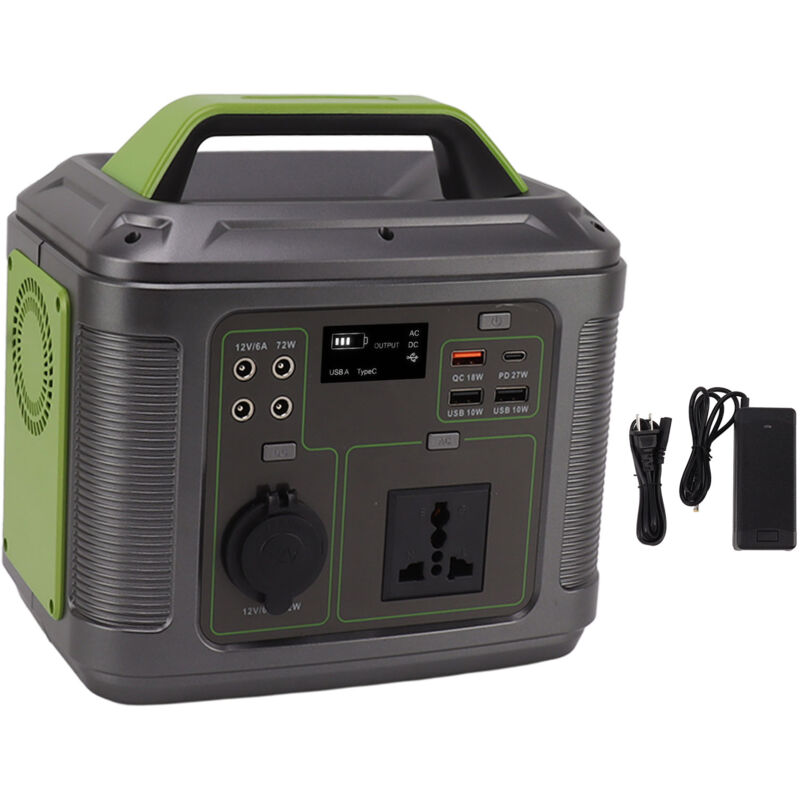 Jeffergarden - Centrale électrique 296 Wh 80 000 mAh 300 w onde sinusoïdale pure avec prise usb ac dc chargeur de batterie portable pour prise