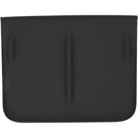 Jeffergarden Chargeur sans fil pour console centrale de voiture, en silicone résistant à la chaleur, antidérapant, compatible avec Tesla Model 3 Y, noir