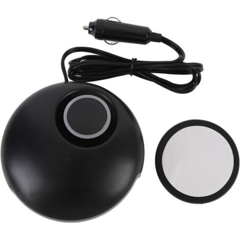 Jeffergarden Chauffage de voiture allume-cigare 150 W, portable, chauffage rapide, dégivrage et désembuage du pare-brise avec support pliable 24 V