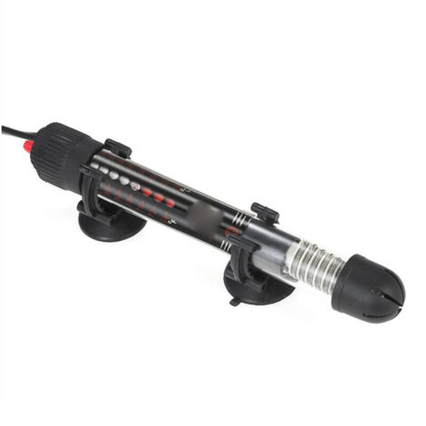 Jeffergarden Chauffage Submersible pour Aquarium, Tige de Chauffage en Verre, Réglage de Température 50W - Pour Bassin à Poissons, Terrarium