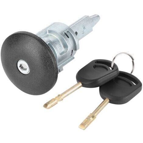 Jeffergarden Cilindro serratura porta anteriore destra per auto con 2 chiavi, adatto per Ford Transit MK6 2000‑2016
