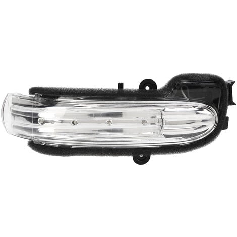 Jeffergarden Clignotant de rétroviseur LED de remplacement étanche pour Mercedes-Benz Classe C W203 4 portes 2004-2007 gauche A2038201521