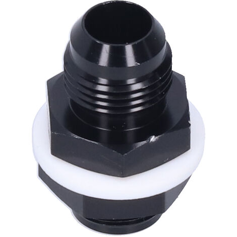 Jeffergarden Cloison de cellule raccord 8AN à 8AN adaptateur de pile à combustible droit en aluminium composants automobiles