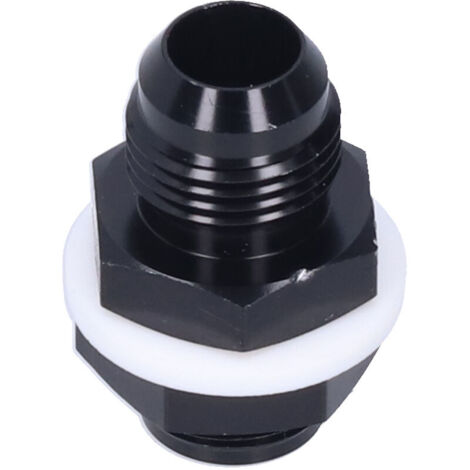 Jeffergarden Cloison de cellule raccord 8AN à 8AN adaptateur de pile à combustible droit en aluminium composants automobiles