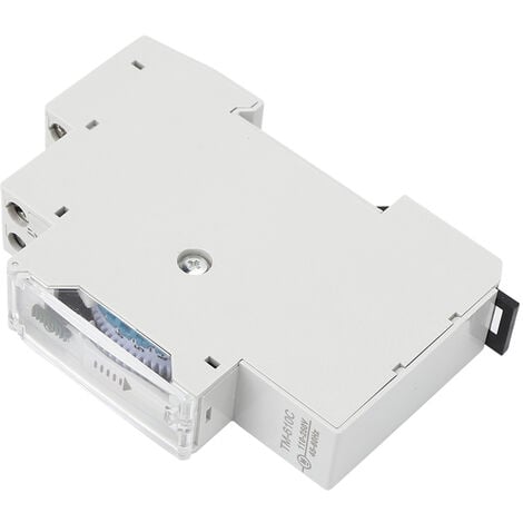 Jeffergarden Commutateur de temps Commutateur de synchronisation intelligent de rail 1P de haute précision pour le réverbère TM610C 220V