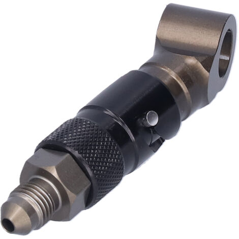 Jeffergarden Connecteur à dégagement rapide AN3 en alliage d'aluminium, accessoires de connexion pour conduite de frein, tuyau d'huile et de carburant SW-21034-BL