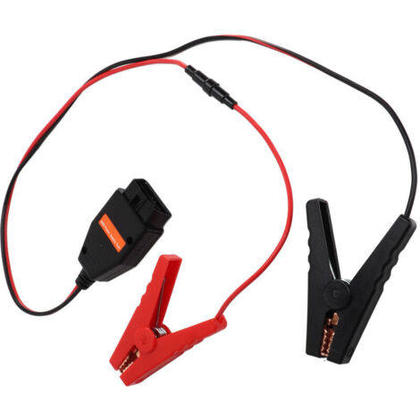 Jeffergarden Connecteur de protection de mémoire ECU OBD2 Câble d'alimentation de secours universel Plug and Play pour voiture