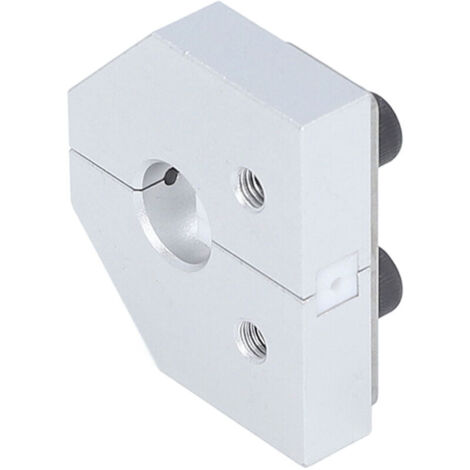 Jeffergarden Connecteur de soudure de Filament de 1.75mm, menuisier en alliage d'aluminium pour PLA ABS PETG PC PP argent