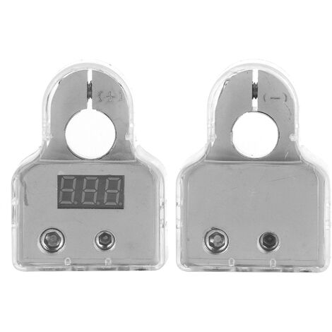 Jeffergarden Connecteurs négatifs positifs, connecteurs de Batterie Automatique, connecteurs de borne de Batterie en Alliage de Zinc, pour la Plupart des modèles de Voiture