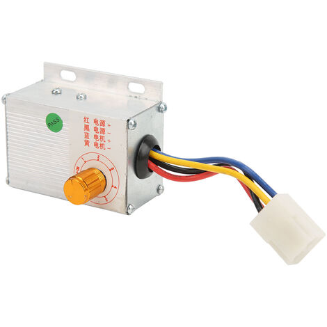 Jeffergarden Contrleur de vitesse de régulateur de moteur sans brosse DC12V 250W 8 vitesses pour Tricycle de Scooter de vélo électrique