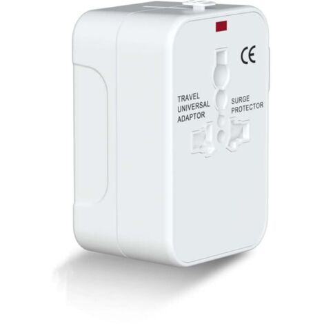Jeffergarden ‌Convertisseur de Puissance Multifonction avec Ports USB - Adaptateur Secteur Universel, Prises Multiples pour Voyage et Maison‌