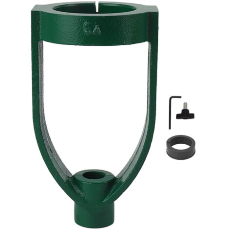 Jeffergarden Convertisseur de Tenon carré, perceuse d'établi, convertisseur de perceuse d'établi, accessoires de trous carrés, outil de localisation, accessoires de perceuse 65-53mm