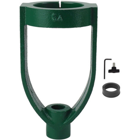 Jeffergarden Convertisseur de Tenon carré, perceuse d'établi, convertisseur de perceuse d'établi, accessoires de trous carrés, outil de localisation, accessoires de perceuse 65-53mm