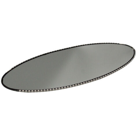 Jeffergarden Convient pour BMW E46 M3 E39 M5 rétroviseur ovale en verre de remplacement à gradation automatique