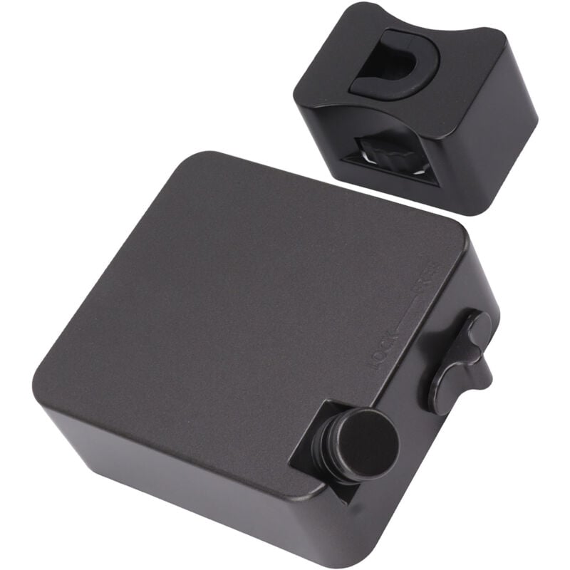 Corde à linge rétractable robuste en acier inoxydable 304, corde à linge rétractable réglable, corde de séchage de vêtements 9026B noir - Jeffergarden