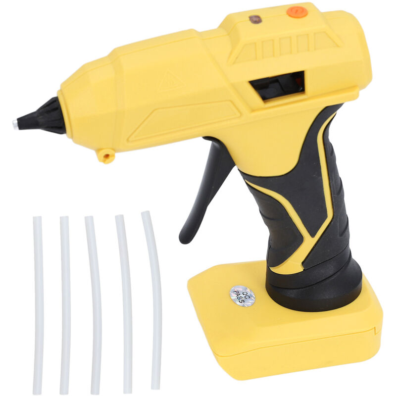 Jeffergarden - Cordless glue gun tool with 5 compact hot melt glue sticks for DCB180 DCB200 DCB201 DCB203 DCB203BT DCB204 DCB206 Batteries