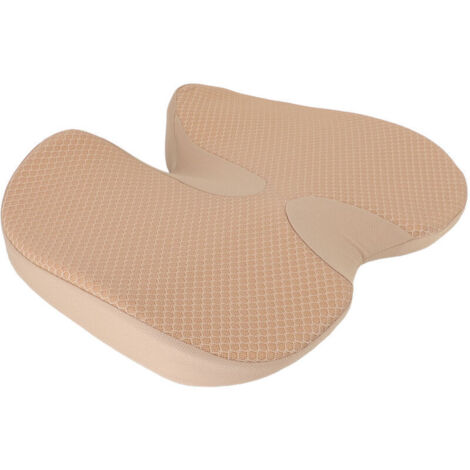 Jeffergarden Coussin de siège en mousse à mémoire de forme, soulagement de la pression, ergonomique, adapté aux employés de bureau et aux automobilistes qui restent assis pendant de longues périodes,