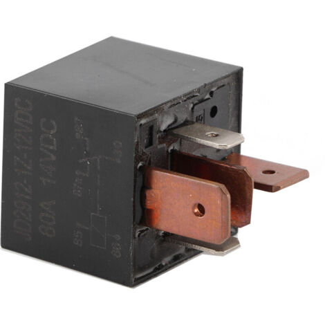 Jeffergarden DC 12V 80A AMP Split Charge 5 broches voiture véhicule automobile Van bateau camion relais