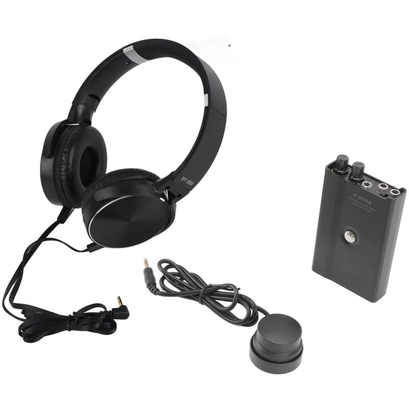 Jeffergarden - Détecteur de fuite F999R avec réglage à 4 vitesses, réduction automatique du bruit, gaz, eau, chauffage par le sol, détecteur de fuite