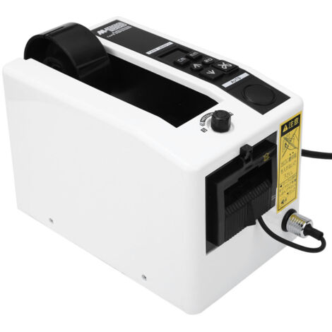 Jeffergarden Dispenser di Nastro Automatico/Manuale Taglierina Colla Elettrica, Macchina da Taglio EU Spina 220V