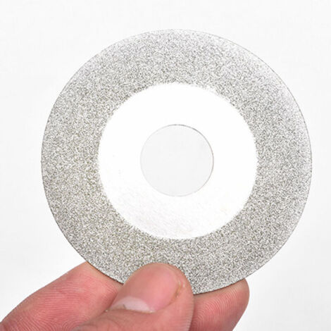 Jeffergarden Disque de meulage diamanté multifonctionnel de 60 mm, mèche de scie de 16 mm