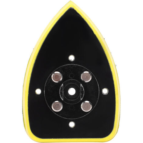 Jeffergarden Disque de ponçage triangulaire universel 70 x 100 mm, accessoires pour ponceuse, polissage et meulage