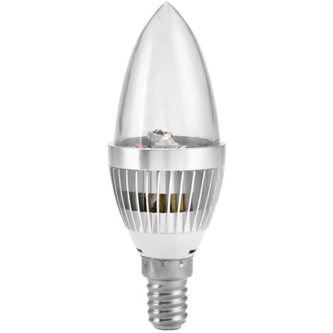 Jeffergarden E14/E12 3W RGB LED couleur changeante bougie lampe ampoule télécommande Kit E14