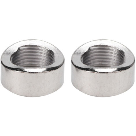 Jeffergarden Écrou cranté, grande durabilité, lot de 2, écrou professionnel antirouille pour capteur d'oxygène, pour soudage de précision