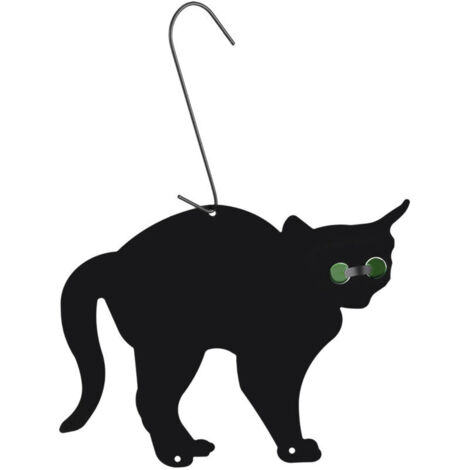Jeffergarden Effaroucheur antiparasitaire, peinture antiparasitaire A3 en fer, pour chats, murs, clôtures, parterres de fleurs