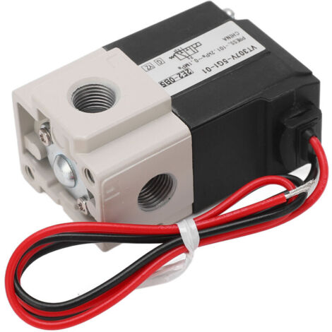 Jeffergarden Électrovanne à vide haute fréquence pneumatique 2 positions 3 voies électrique type SMC DC24V G1/8