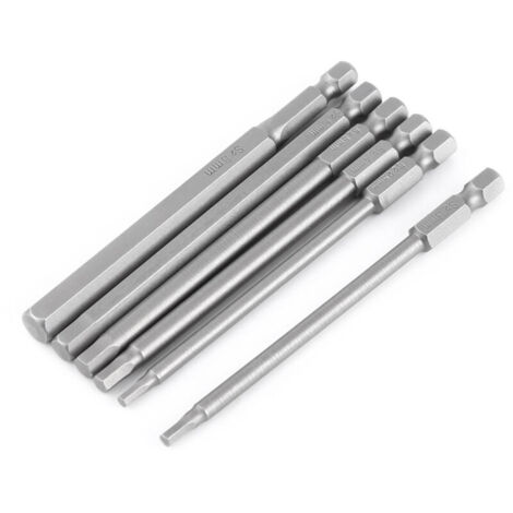 Jeffergarden Embout hexagonal, embout de tournevis magnétique antidérapant, jeu d'embouts de perceuse à percussion pour