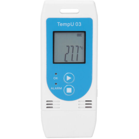 Jeffergarden Enregistreur de données LCD USB sur la température et l'humidité Enregistreur de données PDF GSP