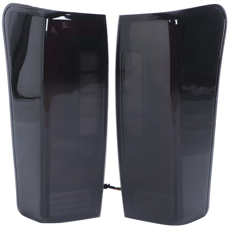 Jeffergarden Ensemble de feux arrière LED pour voiture, boîtier de fumée adapté à Isuzu d'max 2012 et 2019