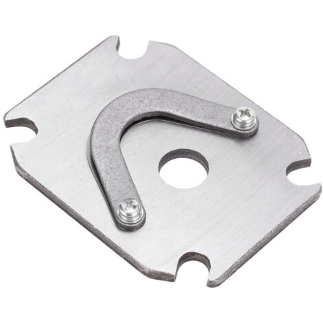 Jeffergarden Ensemble de pièces métalliques de rechange pour plaque de soupape de compresseur d'air 3/8 po 48 x 72 mm 1P2.5P3P4P