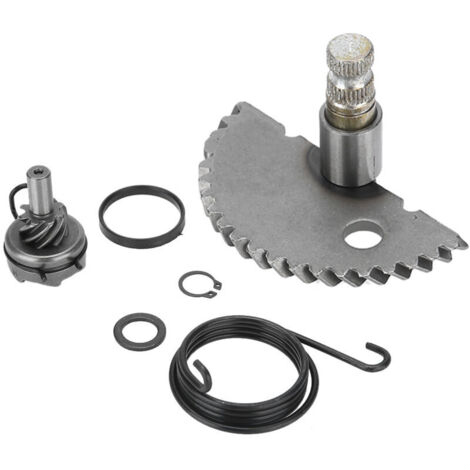 Jeffergarden Ensemble de pignon fou et axe de démarrage en aluminium pour scooter/cyclomoteur GY6 50CC 80CC 139QMB