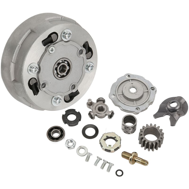 Jeffergarden - Ensemble d'embrayage semi-automatique 17 dents pour 50 cc, 110 cc, 125 cc, 135 cc, atv, Dirt Bike, Go Karts
