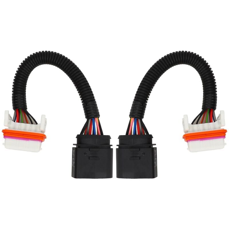 Jeffergarden - Faisceau de cbles de phares au xénon, 2 pièces, Protection du Circuit gauche droit 95563123910 pour Cayenne 2003 à 2006