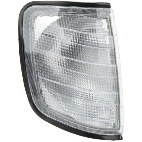 Jeffergarden Feu d'angle de voiture, correspondance parfaite, remplacement pour classe E W124 1984 1995, blanc droit 1248260143