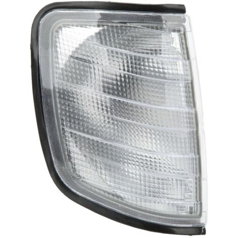 Jeffergarden Feu d'angle de voiture, correspondance parfaite, remplacement pour classe E W124 1984 1995, blanc droit 1248260143