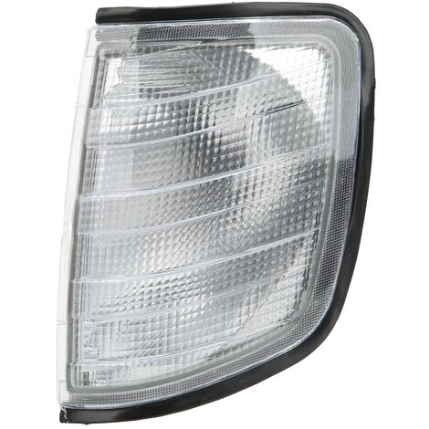 Jeffergarden Feu d'angle de voiture, correspondance parfaite, remplacement pour classe E W124 1984 1995, blanc gauche 1248260043