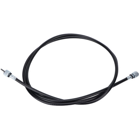 Jeffergarden Fil de Compteur de Vitesse en Acier, Gaine en PVC Noir de 5,6 Pieds, câble de Remplacement de Compteur de Vitesse ATV Robuste Haute rigidité pour Polaris Sportsman 500 1996-1998