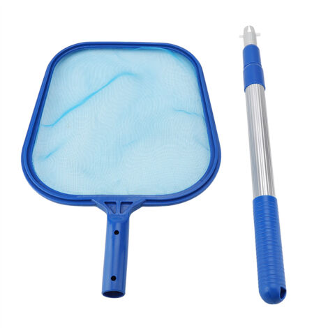 Jeffergarden Filet de ramassage de feuilles de piscine avec manche télescopique outil de nettoyage de baignoire d'étang (335cm)