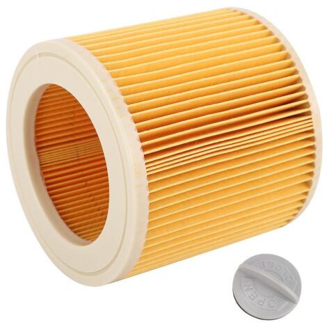 Jeffergarden Filtre à poussière d'air, filtre de nettoyage à cartouche simple pratique pour Kacher WD2.250
