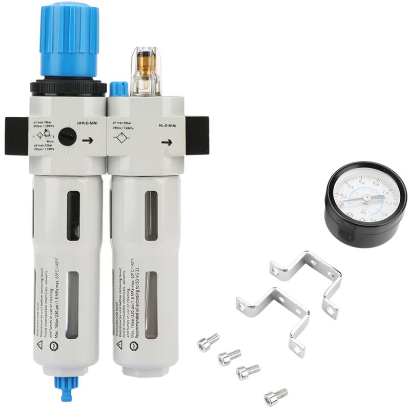 Jeffergarden - frc Mini 1/4 Type de débordement, processeur de Source d'air, accessoires d'outils pneumatiques