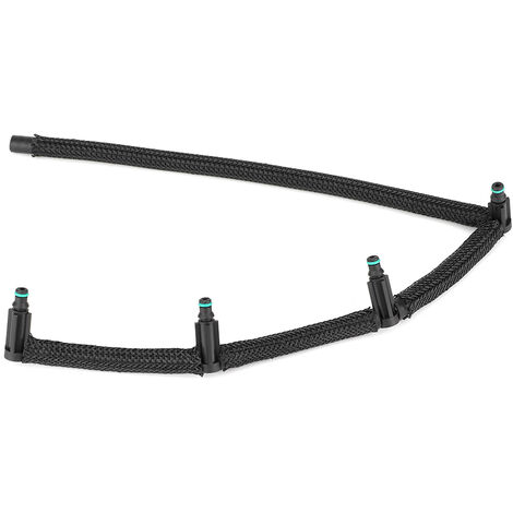 Jeffergarden Fuite de carburant diesel/retour de la ligne de tuyau de carburant 1574Q5 de remplacement pour Ford Fiesta/Focus/Fusion