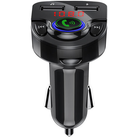 Jeffergarden G32 12-24V Bluetooth FM mains libres carte mémoire lecteur MP3 A2DP accessoire de voiture noir