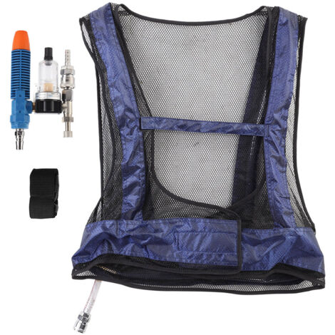 Jeffergarden gilet de refroidissement comprimé par air en acier de soudure gilet de climatiseur de tube de vortex