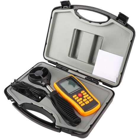 KKMOON Anémomètre de poche Portable Compteur de vitesse du vent